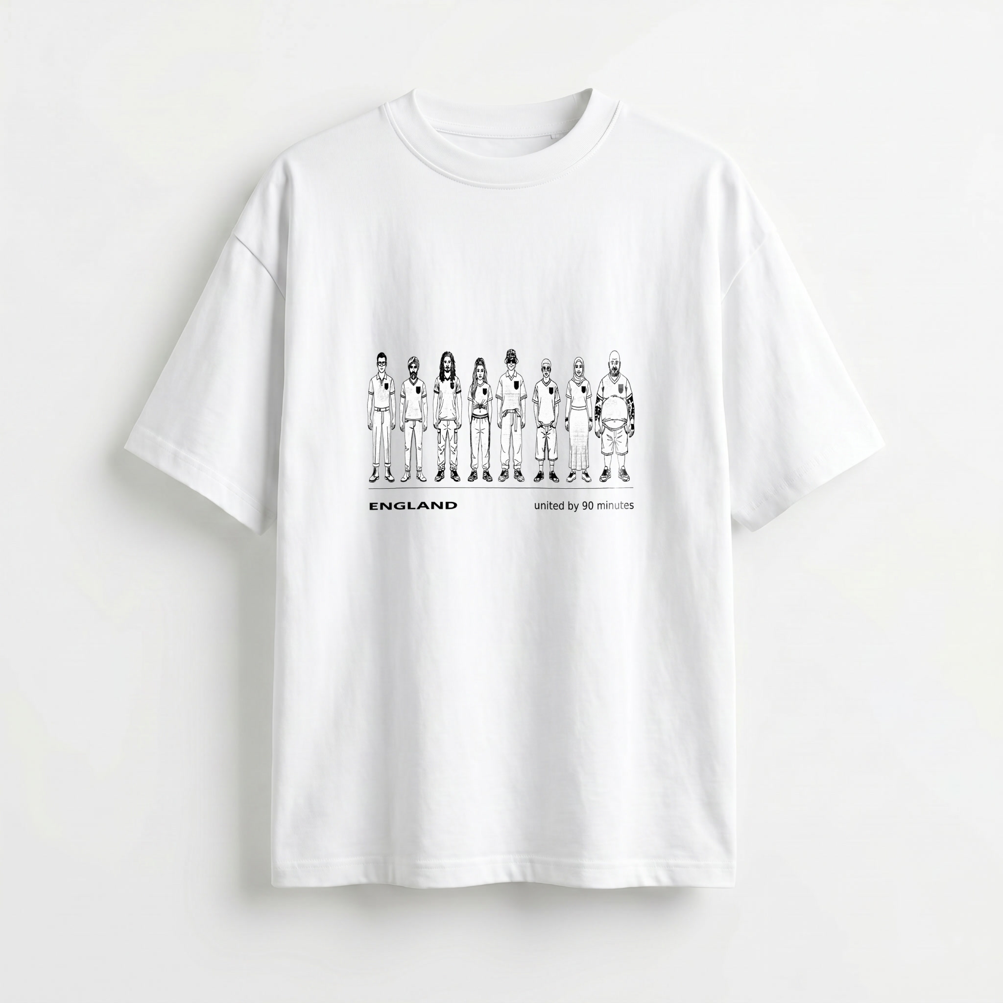 England - United By 90 Minutes Tee