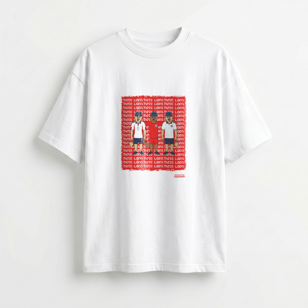 England - Three Lions Tee