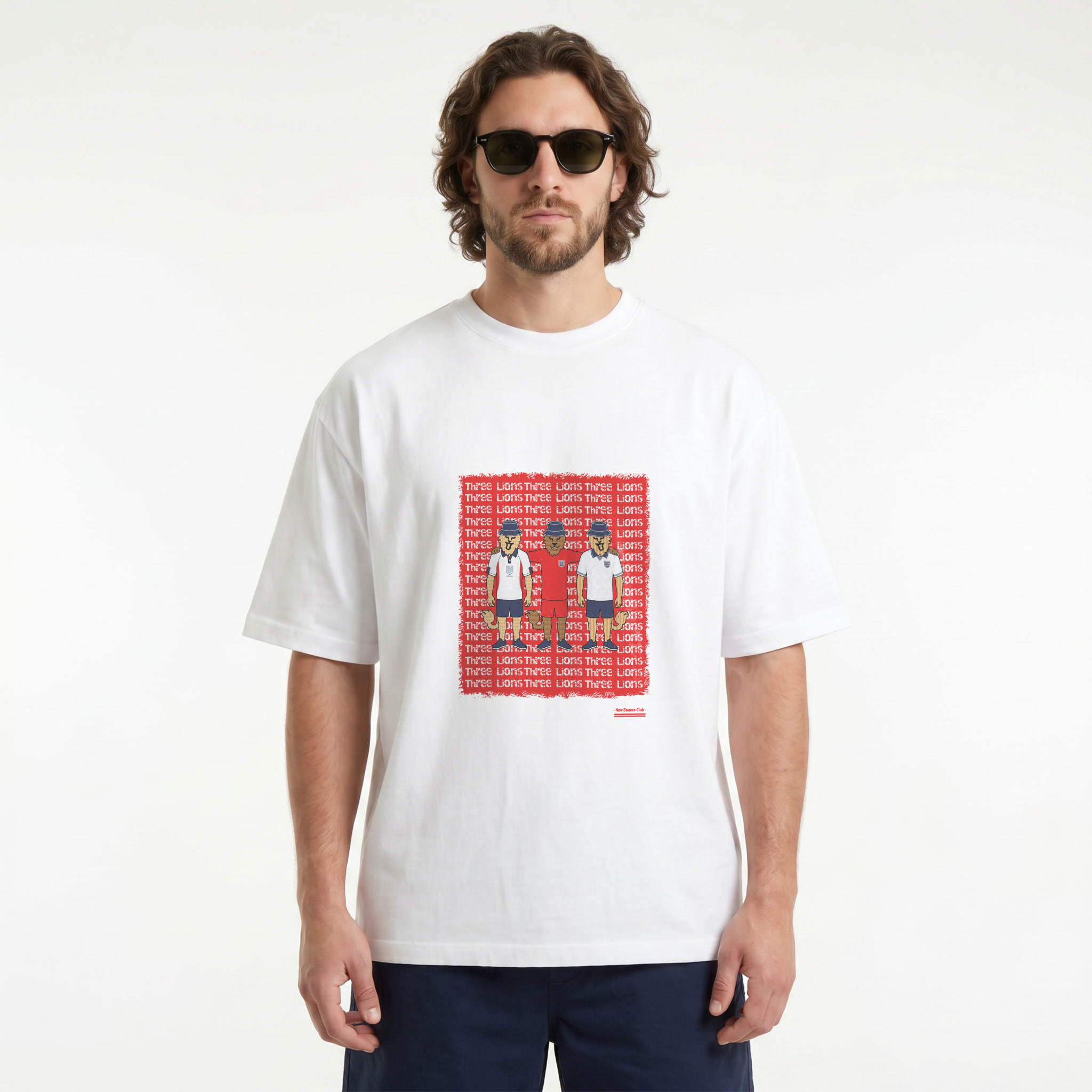 England - Three Lions Tee